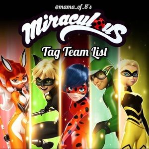 My First Tag List- Miraculous Crew🐞🐞